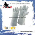 35см кожа сплит промышленной безопасности сварочные кожаные рабочие перчатки